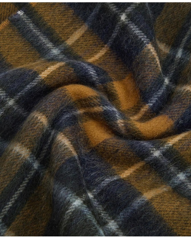 Κασκόλ Barbour Κίτρινο καρό USC0137-BRGN92.2