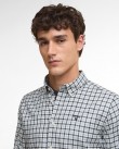 Πουκάμισο καρό Barbour Σιέλ MSH5242-BRBU14