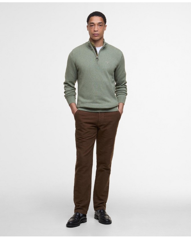 Πλεκτό Barbour Λαδί MKN1074-BRSG14