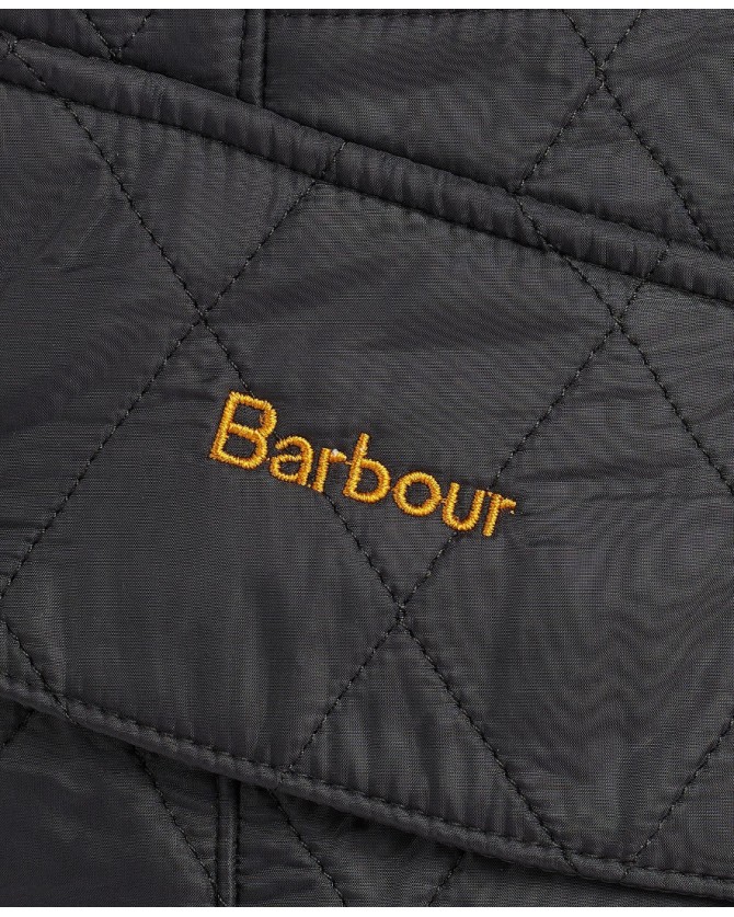 Μπουφάν Barbour Μαύρο Barbour Cavalry Polarquilt Jacket LQU0087-BRBK91