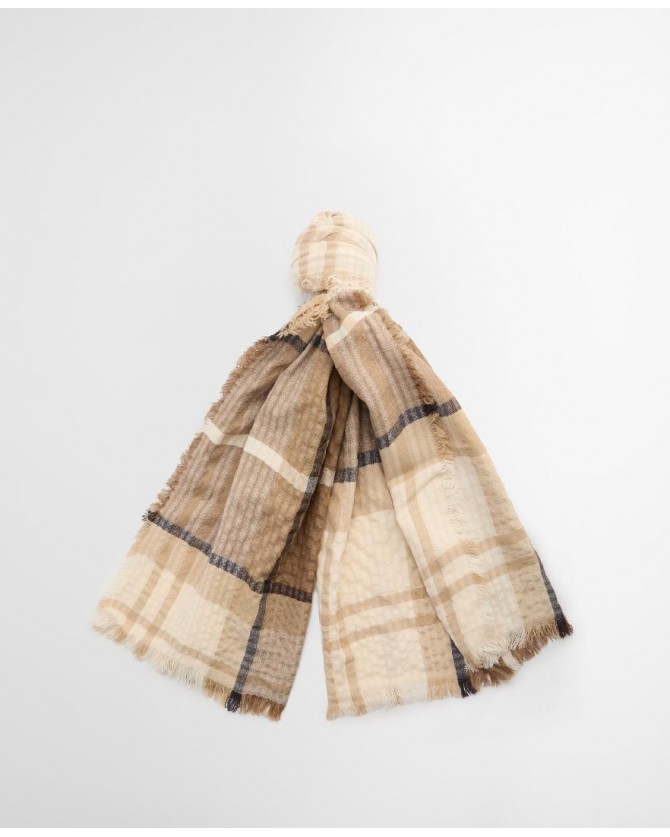 Φουλάρι Barbour Μπεζ LSC0356-BRBE32.11