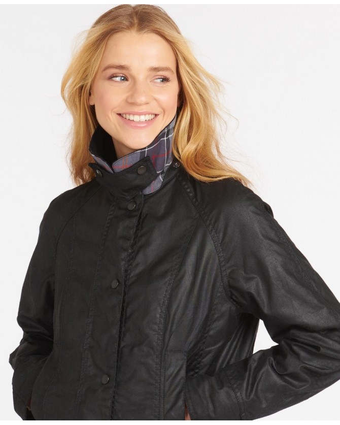 Μπουφάν Barbour κερωμένο Μαύρο Barbour Beadnell® Wax Jacket LWX0667-BRBK11