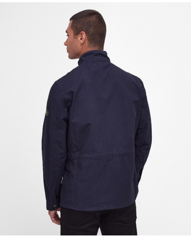 Μπουφάν ανδρικό Barbour βαμβακερό Σκούρο μπλε Tourer Chatfield Utility Jacket MCA0989-BINY92.1
