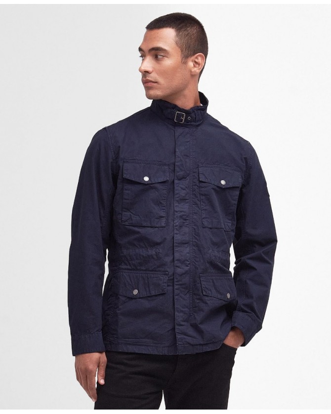 Μπουφάν ανδρικό Barbour βαμβακερό Σκούρο μπλε Tourer Chatfield Utility Jacket MCA0989-BINY92.1