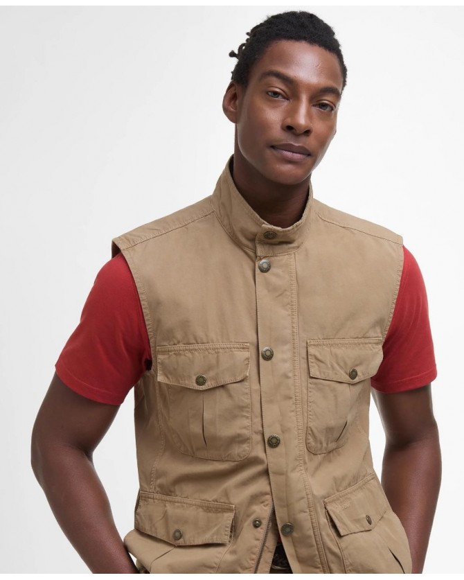 Γιλέκο Barbour Μπεζ MGI0284-BRBE31