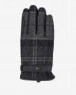 Γάντια δερμάτινα Barbour Μαύρα Barbour Newbrough Tartan Gloves MGL0051-BRBK11