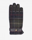 Γάντια δερμάτινα Barbour Λαδί Barbour Newbrough Tartan Gloves MGL0051-BRTN11