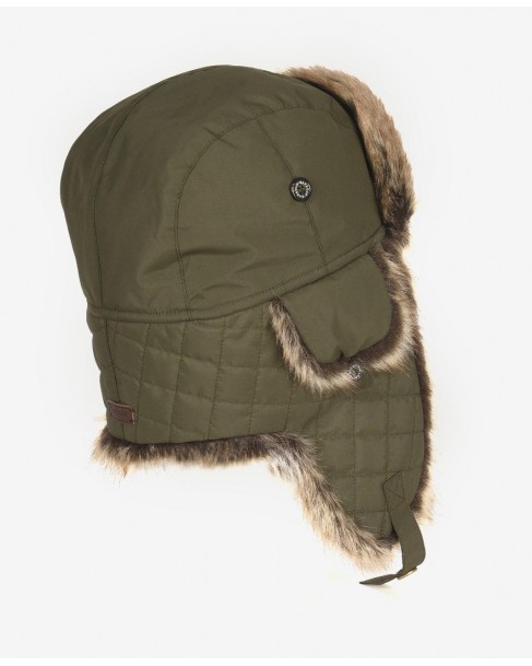 Καπέλο Barbour Λαδί Cleadon Trapper MHA0711-BROL71