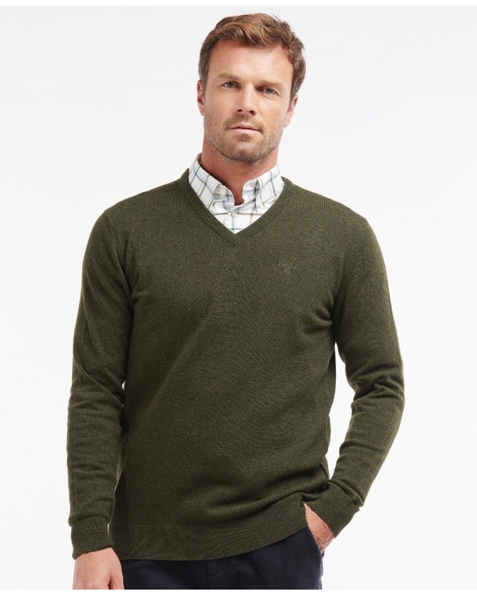 Πλεκτό Barbour Λαδί MKN0341-BRGN71