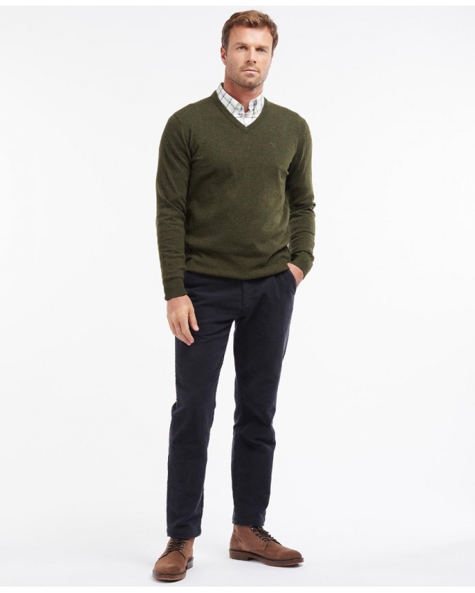 Πλεκτό Barbour Λαδί MKN0341-BRGN71