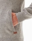 Ζακέτα πλεκτή Barbour Γκρι-Μπεζ MKN0731-BRST16 STONE