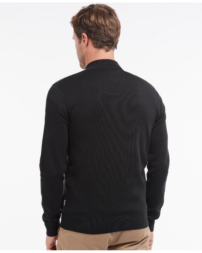 Ζακέτα Barbour Μαύρη MKN1104 BK31-Black