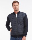 Ζακέτα Barbour Σκούρο μπλε Barbour Carn Baffle Zip Thru Sweater MKN1104-BRNY91