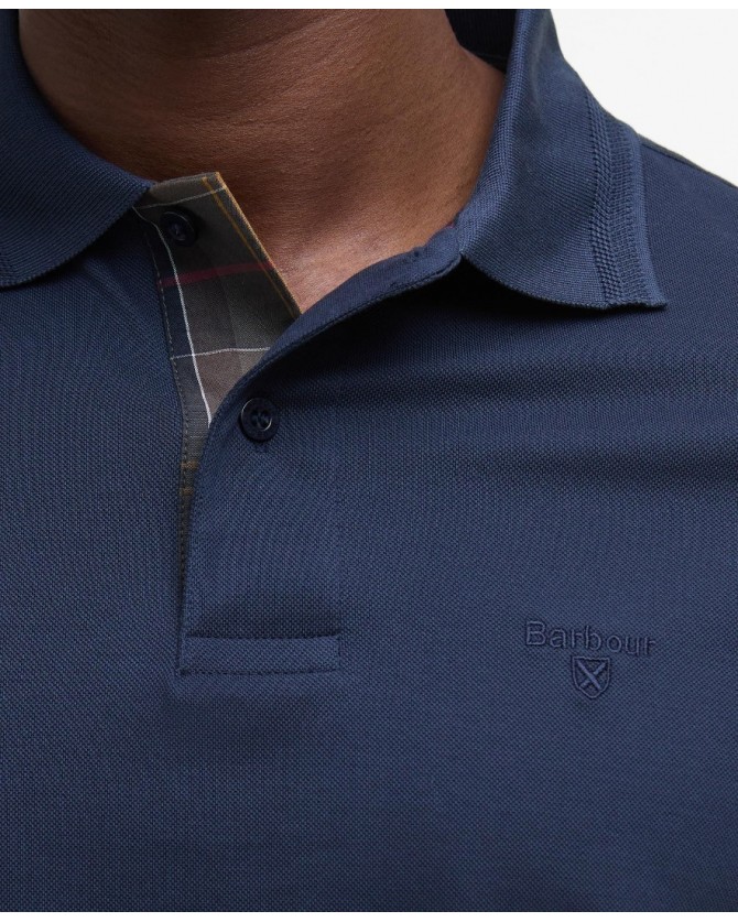 Polo t-shirt Barbour Σκούρο μπλε MML1464-BRNY91
