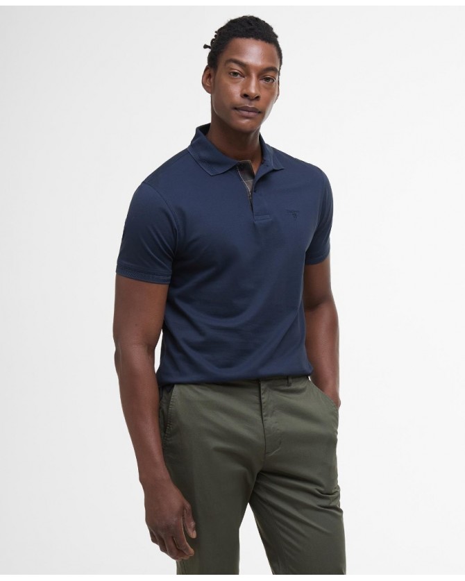 Polo t-shirt Barbour Σκούρο μπλε MML1464-BRNY91