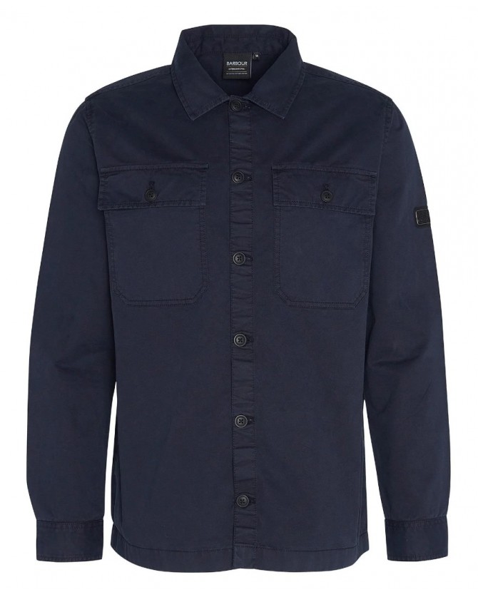Πουκάμισο overshirt Barbour Σκούρο μπλε MOS0390-BINY91