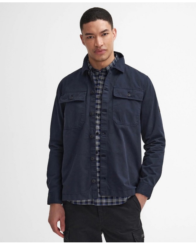 Πουκάμισο overshirt Barbour Σκούρο μπλε MOS0390-BINY91
