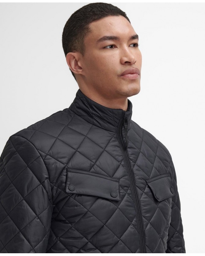 Μπουφάν Barbour Μαύρο MQU1824-BIBK11