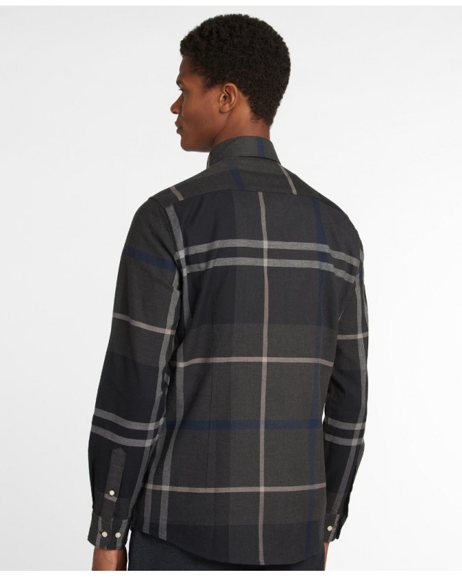 Πουκάμισο Barbour καρό Γκρι MSH4980-BRGY38