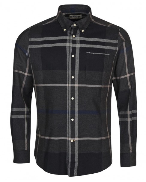 Πουκάμισο Barbour καρό Γκρι MSH4980-BRGY38