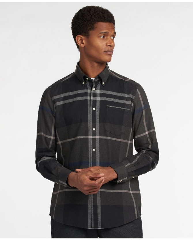 Πουκάμισο Barbour καρό Γκρι MSH4980-BRGY38