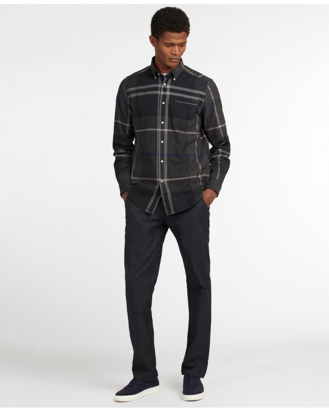 Πουκάμισο Barbour καρό Γκρι MSH4980-BRGY38