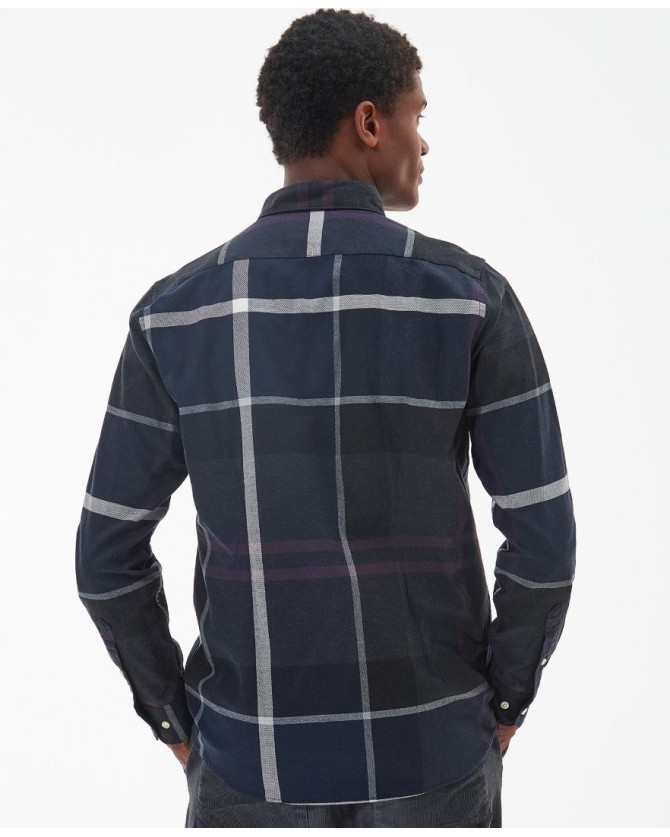Πουκάμισο Barbour καρό Μπλε Barbour Dunoon Tailored Shirt-BRTN17