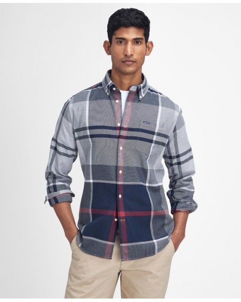 Πουκάμισο καρό Barbour Γκρι MSH4980-BRTN21.1