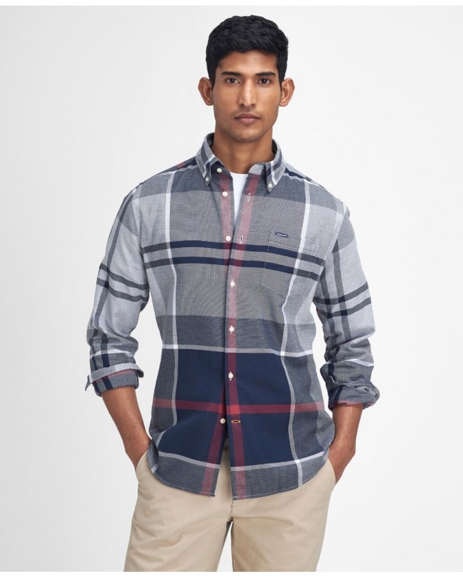 Πουκάμισο καρό Barbour Γκρι MSH4980-BRTN21.1