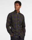 Πουκάμισο Barbour Λαδί Barbour Hemd Wetheram Tailored MSH4982-BRTN11
