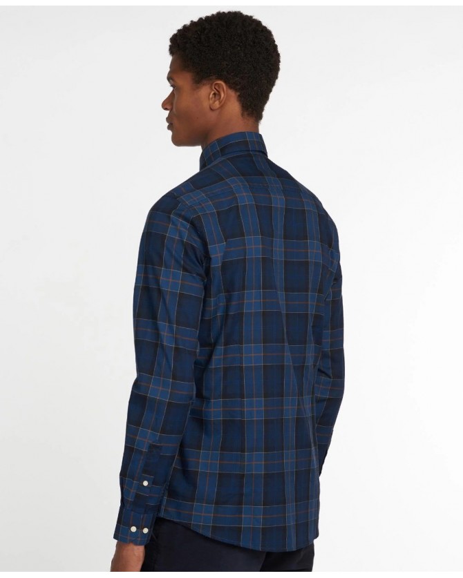 Πουκάμισο Barbour καρό Μπλε Wetherham Tailored Shirt MSH4982-BRTN54