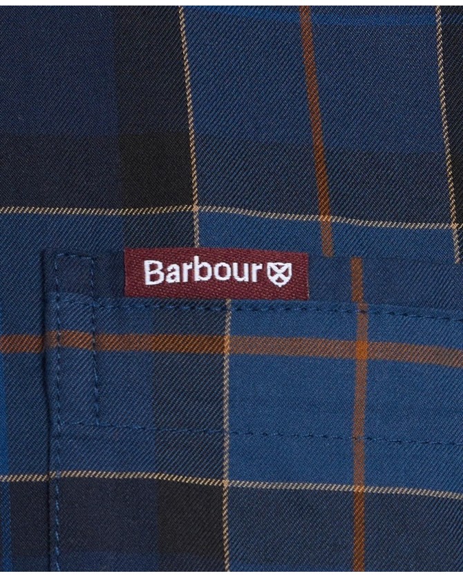 Πουκάμισο Barbour καρό Μπλε Wetherham Tailored Shirt MSH4982-BRTN54