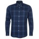 Πουκάμισο Barbour καρό Μπλε Wetherham Tailored Shirt MSH4982-BRTN54