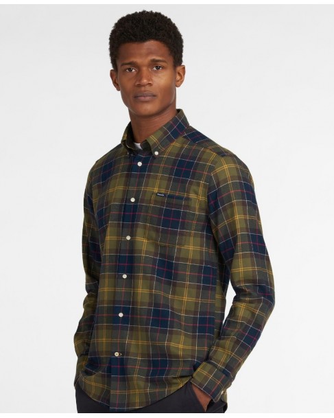 Πουκάμισο Barbour καρό Πράσινο MSH4991-BRTN52