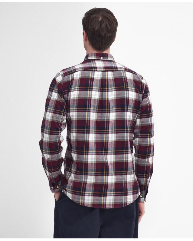 Πουκάμισο Barbour Μπορντώ MSH4995-BRRE94