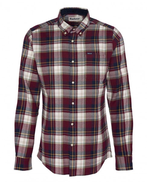 Πουκάμισο Barbour Μπορντώ MSH4995-BRRE94