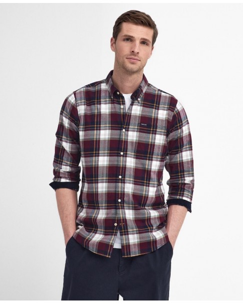 Πουκάμισο Barbour Μπορντώ MSH4995-BRRE94
