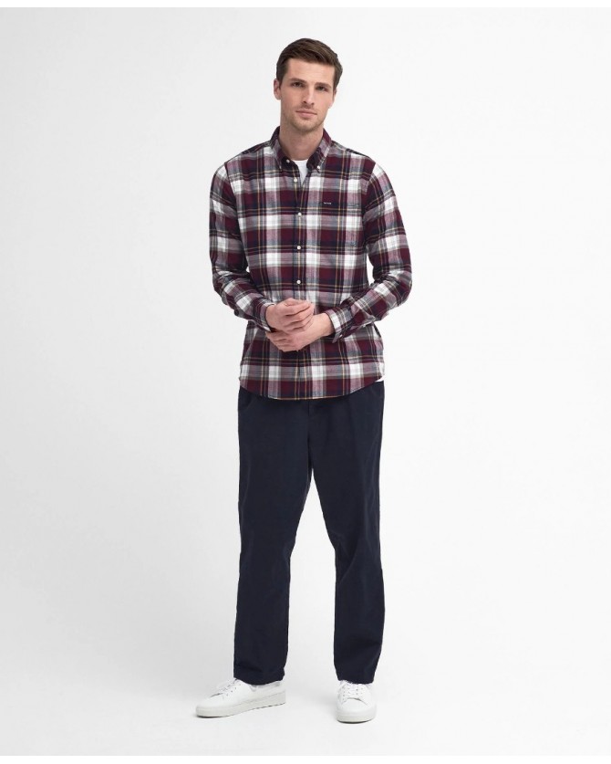 Πουκάμισο Barbour Μπορντώ MSH4995-BRRE94