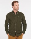 Πουκάμισο Barbour Κοτλέ Λαδί Ramsey Tailored Shirt MSH5001-BRGN91
