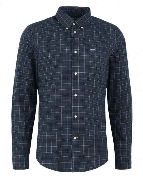Πουκάμισο καρό Barbour Σκούρο μπλε MSH5023-BRTN17