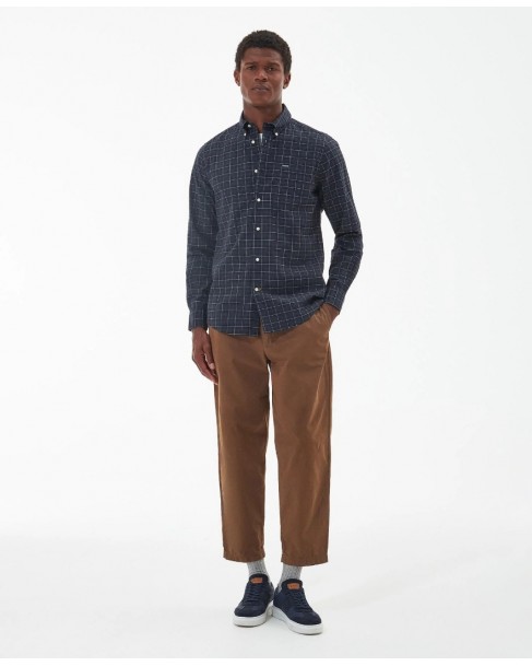 Πουκάμισο καρό Barbour Σκούρο μπλε MSH5023-BRTN17