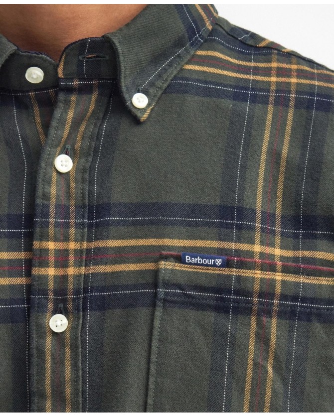 Πουκάμισο καρό Barbour Λαδί MSH5035-BROL51