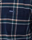 Πουκάμισο Barbour καρό Σκούρο μπλε Barbour Ronan Tailored Check Shirt MSH5037-BRBL53
