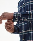 Πουκάμισο Barbour καρό Σκούρο μπλε Barbour Ronan Tailored Check Shirt MSH5037-BRBL53