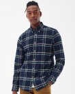 Πουκάμισο Barbour καρό Σκούρο μπλε Barbour Ronan Tailored Check Shirt MSH5037-BRBL53