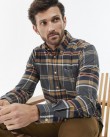 Πουκάμισο over Barbour Καρό Barbour Ronan Tailored Check Shirt Γκρι MSH5037-BRGY52