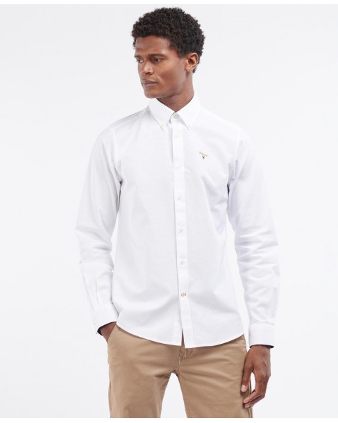 Πουκάμισο Barbour Λευκό Barbour Camford Tailored Shirt MSH5170-BRWH11