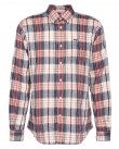 Πουκάμισο ανδρικό Barbour Ροζ καρό Laneskin Tailored Shirt  βαμβακερό MSH5296-BRPI55.1