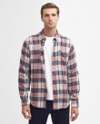 Πουκάμισο ανδρικό Barbour Ροζ καρό Laneskin Tailored Shirt  βαμβακερό MSH5296-BRPI55.1