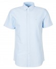 Πουκάμισο κοντομάνικο Barbour Σιέλ Barbour Oxford Short Sleeve Tailored Shirt MSH5313-BRBL32